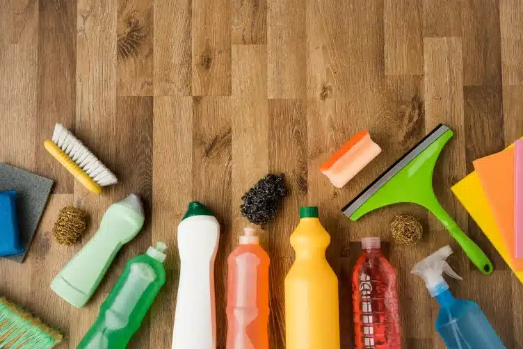 Materiales de limpieza para un hogar impecable