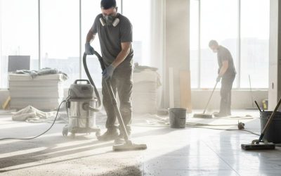 Cómo quitar el polvo de obra del suelo en tu negocio: guía profesional