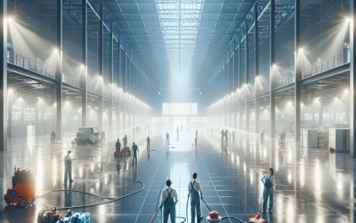 Soluciones de limpieza para grandes superficies: excelencia y eficiencia en cada proyecto