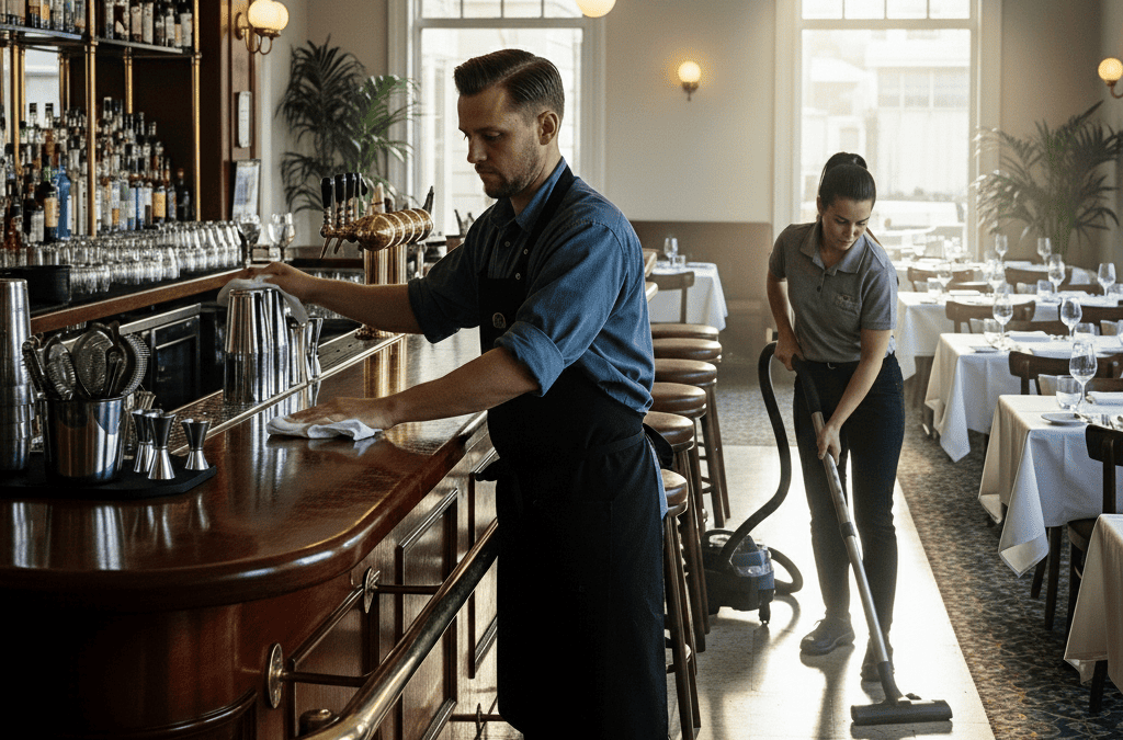 Limpieza de bares y restaurantes: guía profesional para tu negocio