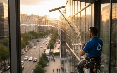 Cómo limpiar cristales por fuera de difícil acceso: guía profesional