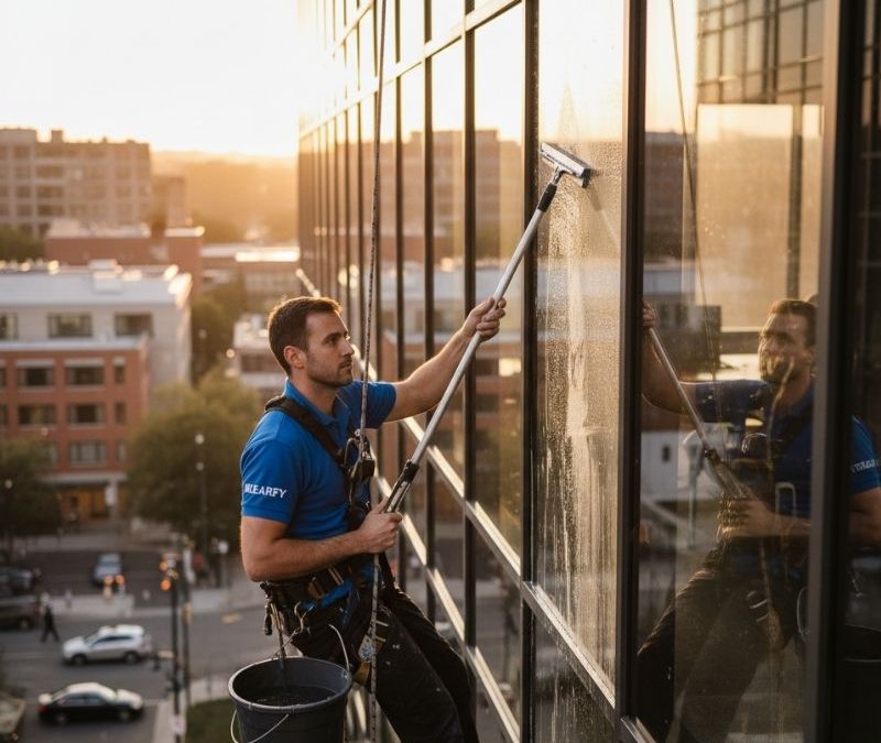 Cómo limpiar cristales fijos por fuera: guía profesional paso a paso