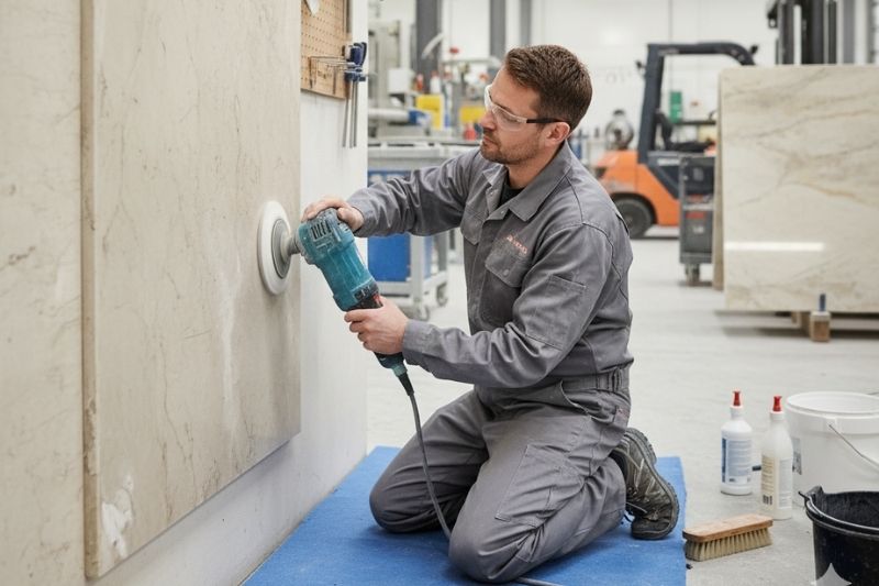 Cómo recuperar mármol estropeado en tu negocio: método profesional y mantenimiento