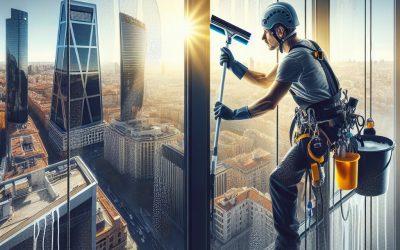 ¿Limpieza de cristales en oficinas en Madrid? Guía profesional, métodos y planificación real de Klearfy