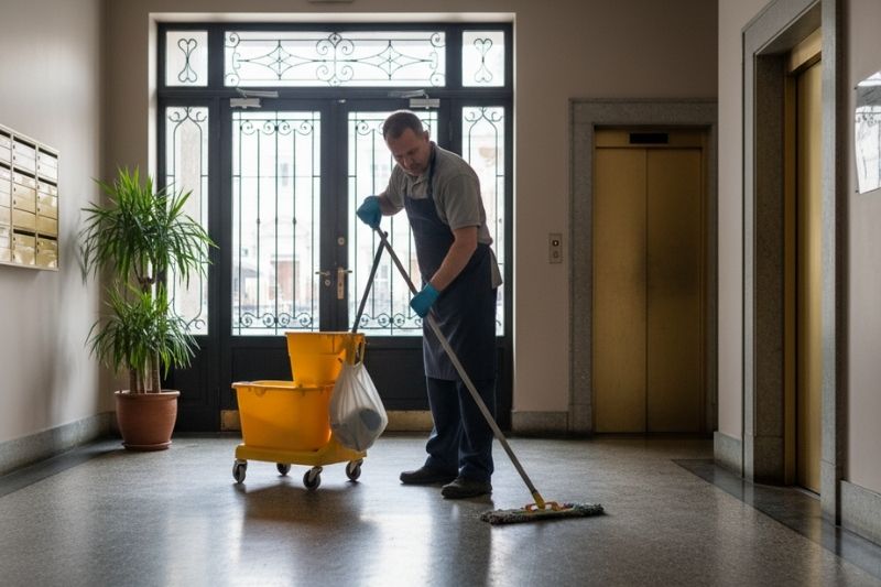 ¿Cómo asegurar una limpieza de portales en Madrid impecable cada día?