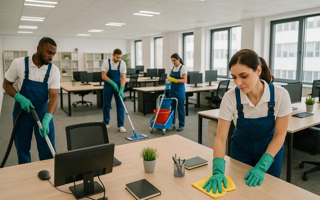 ¿Cómo organizar la limpieza de oficinas de 5000 m² en Madrid sin interrumpir la operación?