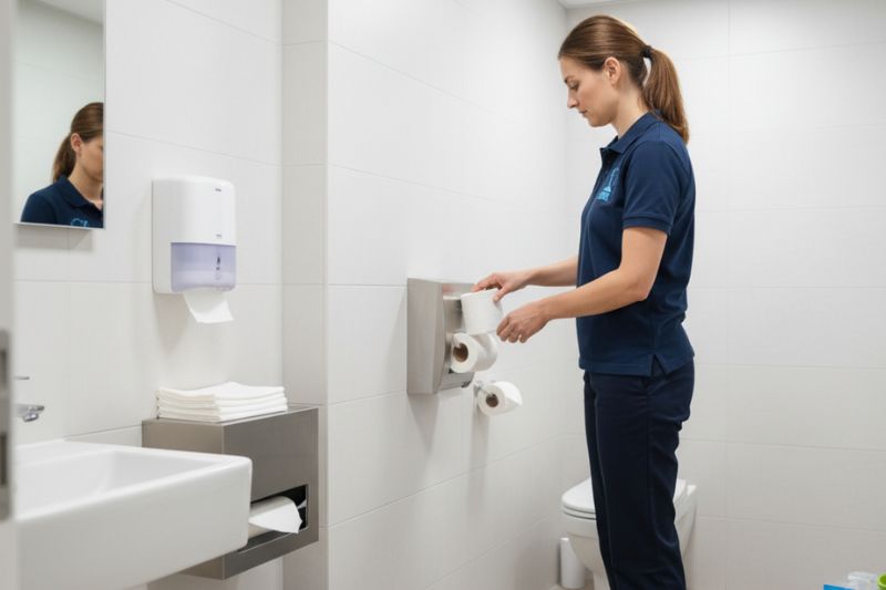 ¿Cómo optimizar la reposición de consumibles para la higiene en oficinas?