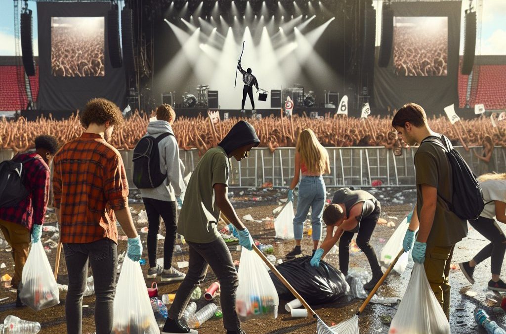 ¿Cómo organizar la limpieza de eventos musicales de forma profesional?