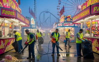 Blog | Klearfy Limpieza de ferias en Madrid: ¿cómo garantizar stands impecables antes, durante y después?