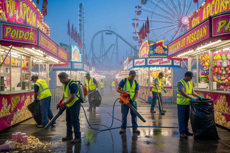 Limpieza de ferias en Madrid: ¿cómo garantizar stands impecables antes, durante y después?