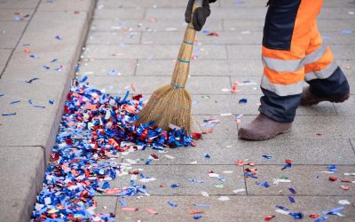 ¿Cómo asegurar una limpieza de stands impecable en ferias y eventos?