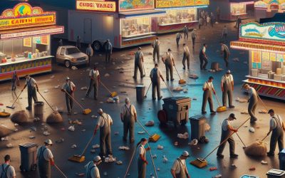 ¿Qué incluye la limpieza en eventos feriales y cómo garantizar un recinto impecable?