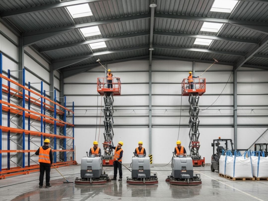 limpieza naves industriales madrid