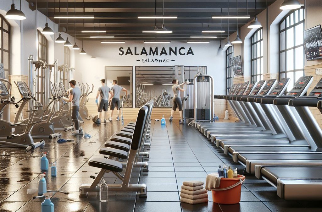 ¿Qué incluye un servicio profesional de limpieza de gimnasios en Salamanca?
