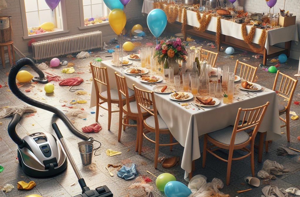 Limpieza después de eventos: ¿cómo garantizar un espacio impecable en tiempo récord?