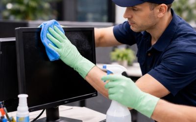 Cómo limpiar equipos electrónicos en la oficina sin dañar el hardware