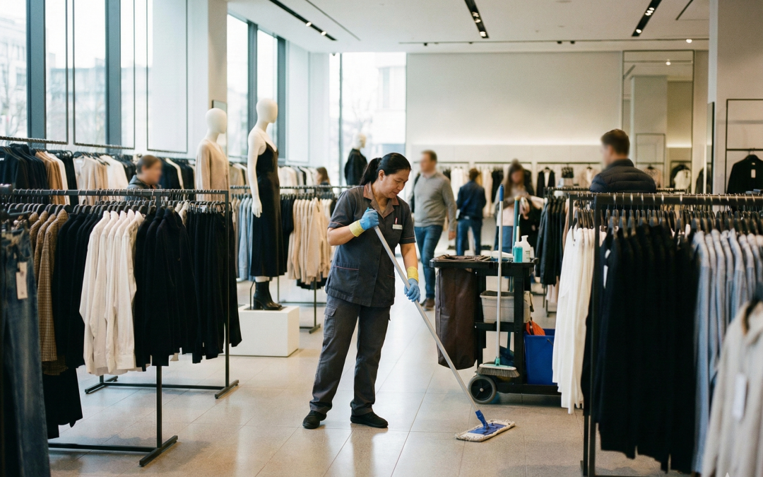 ¿Qué incluye la limpieza para tiendas de ropa en Madrid y cómo garantiza Klearfy resultados profesionales?