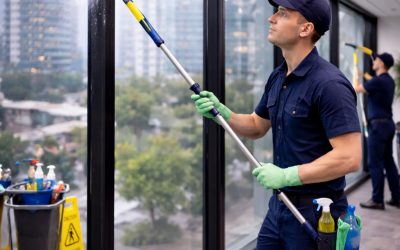 ¿Qué incluye un servicio profesional de limpieza de cristales para empresas?