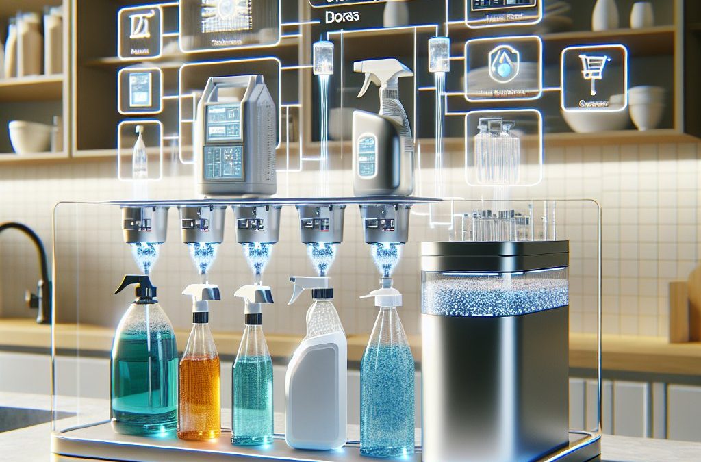 Qué es la dosificación inteligente de productos de limpieza: guía para empresas