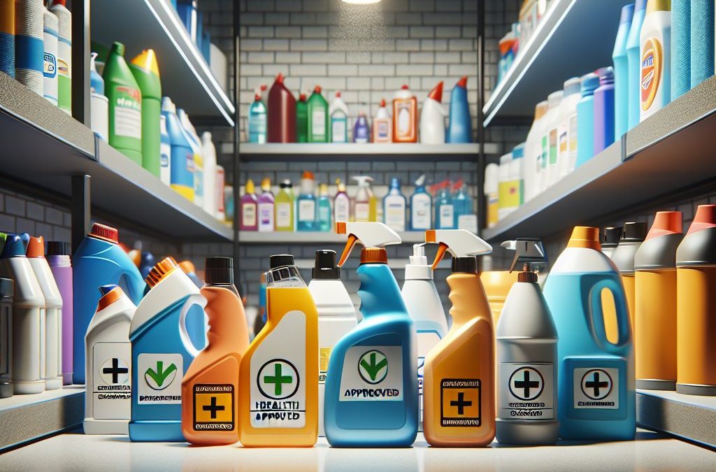 Qué productos de limpieza deben estar autorizados por Sanidad: guía práctica para empresas