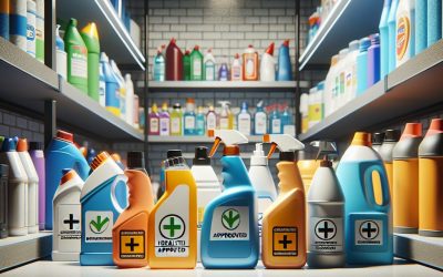 Qué productos de limpieza deben estar autorizados por Sanidad: guía práctica para empresas