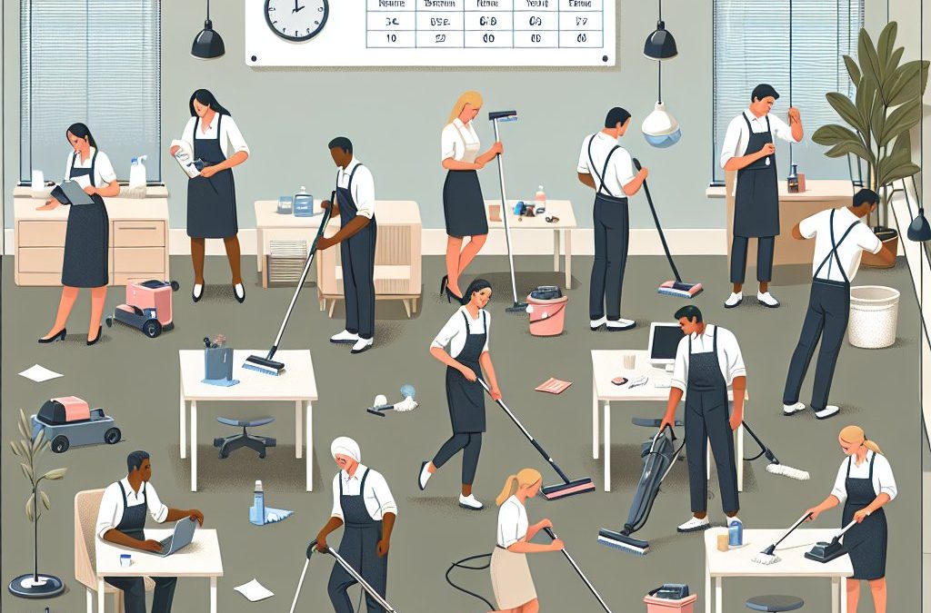 Registro horario en empresas de limpieza: cómo cumplir la normativa sin fricciones