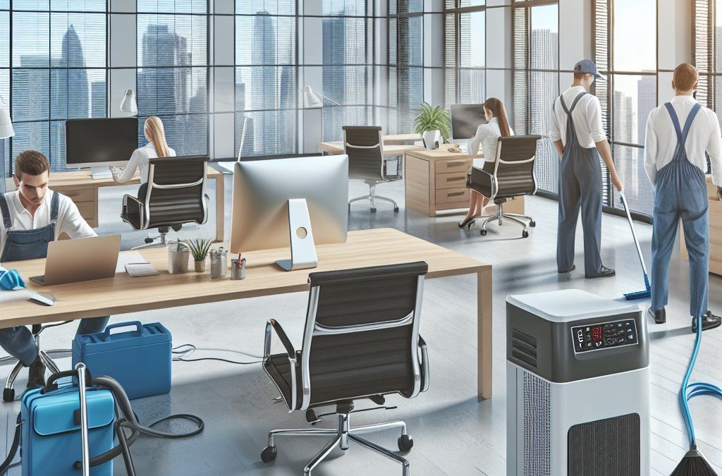 Calidad del aire interior en oficinas: cómo mejorarla con limpieza profesional
