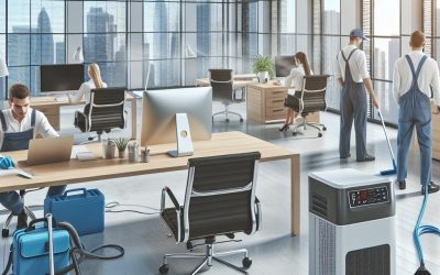 Calidad del aire interior en oficinas: cómo mejorarla con limpieza profesional
