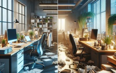 Cómo influye la limpieza del lugar de trabajo en la productividad: guía práctica para empresas