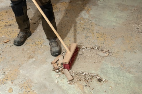 Cómo quitar el polvo de obra del suelo sin dañarlo