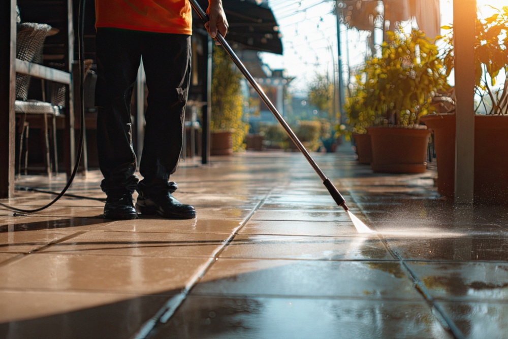 Limpieza de exteriores: Soluciones para terrazas, jardines y fachadas